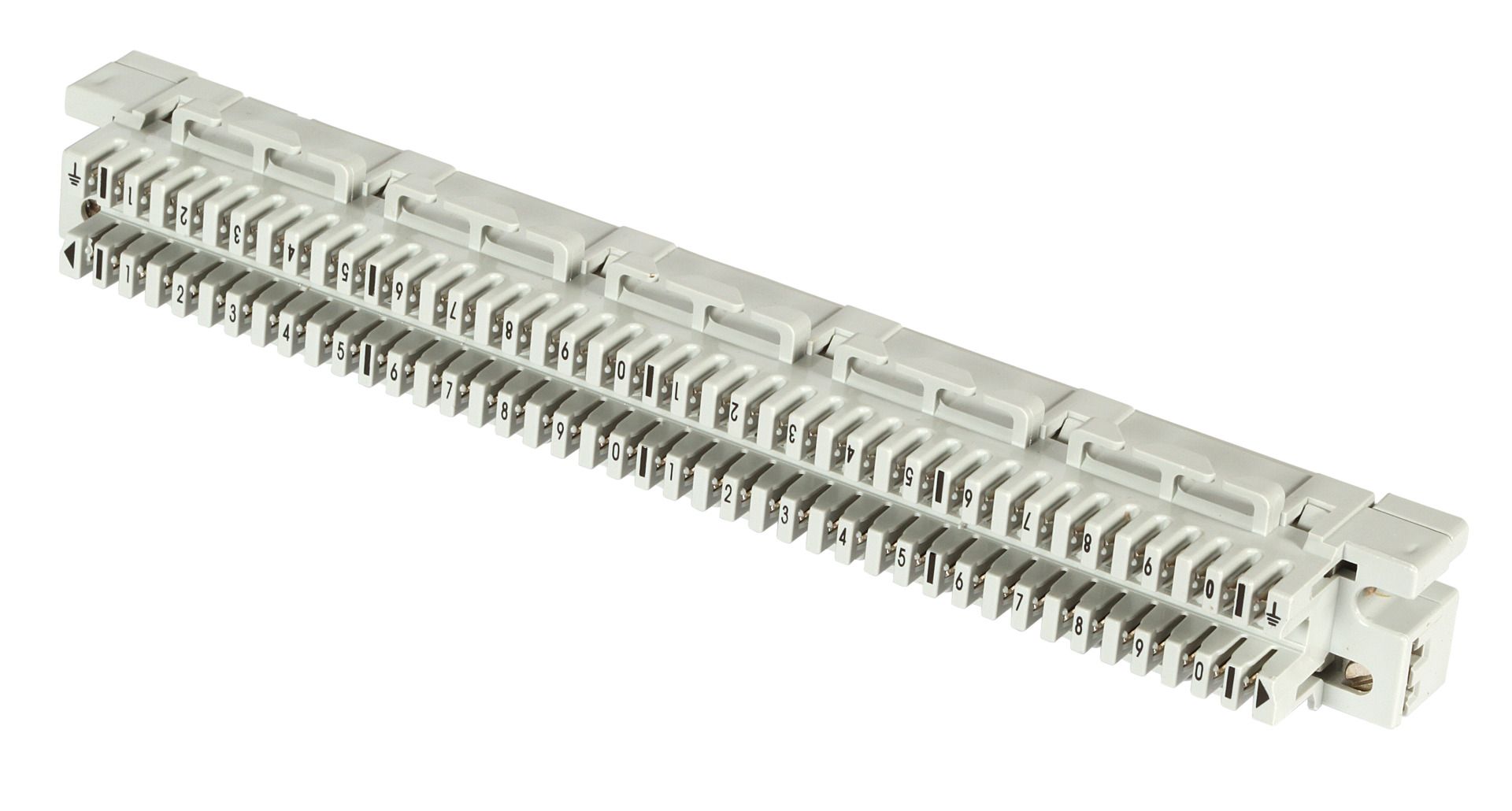 LSA+ TK LSA-Anschlussleiste 1/20 zu 20 DA,Schraubbefestigung LSA+ TK LSA-Anschlussleiste 1/20 zu 20 DA,Schraubbefestigung