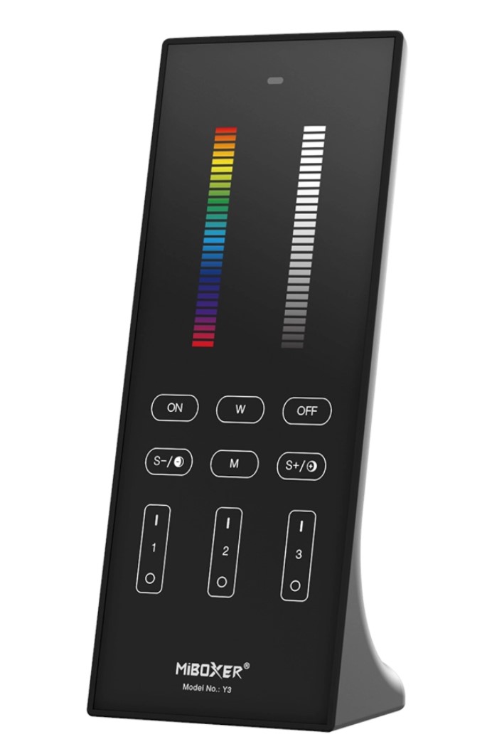 Synergy 21 LED Fernbedienung 2,4GHz RGB-WW (RGB-CCT) 3 Zonen vertikal (b) *Milight/Miboxer* Synergy 21 LED Fernbedienung 2,4GHz RGB-WW (RGB-CCT) 3 Zonen vertikal (b) *Milight/Miboxer*