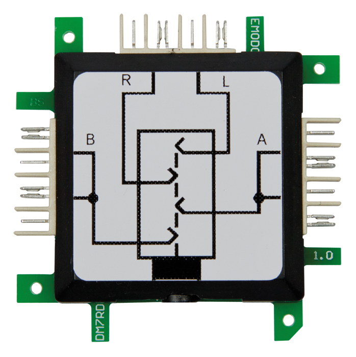 ALLNET Brick'R'knowledge Klinkenbuchse 3,5mm Stereo+Mikro (4polig) seitlich