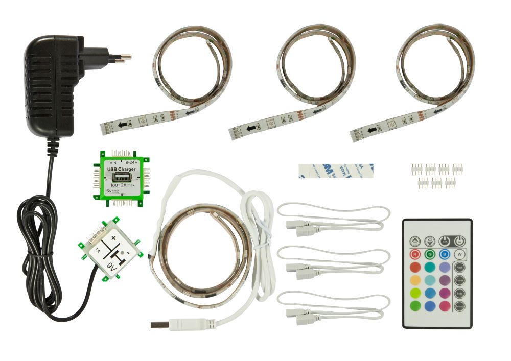 ALLNET Brick'R'knowledge RGB Color Light Set (International)