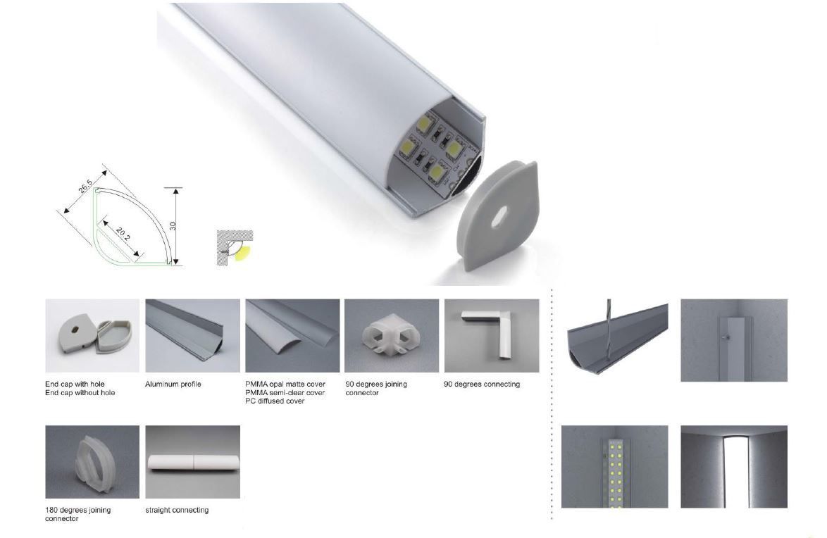 Synergy 21 LED U-Profil 200cm, ALU016-R Synergy 21 LED U-Profil 200cm, ALU016-R