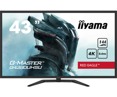 iiyama G-MASTER G4380UHSU-B1 computer monitor 108 cm (42.5") 3840 x 2160 pixels 4K Ultra HD LED Black