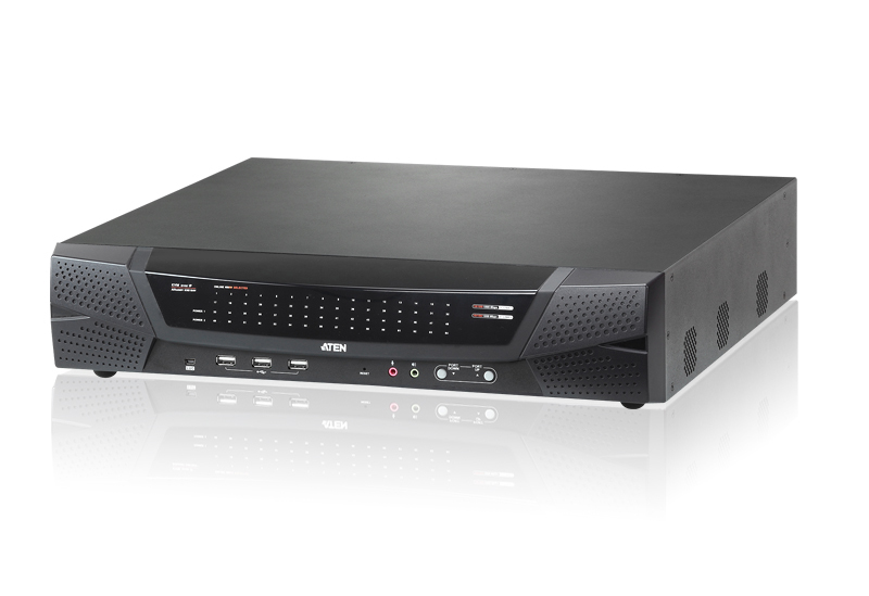 ATEN 64-Port 9-Bus KVM Over IP Switch, with Audio & Virtual Media Support