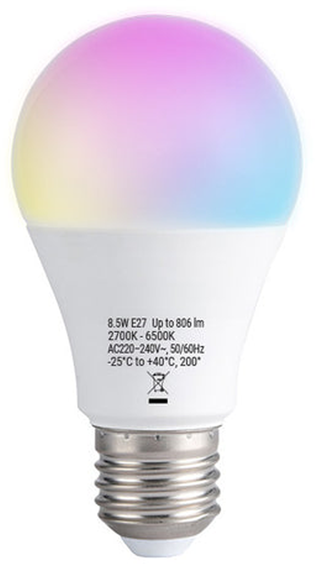 Shelly · Plug & Play · "Multicolor Bulb E27 Gen3" · LED Lampe · dimmbar · Messfunktion · WLAN · BT