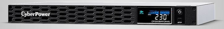 CyberPower USV, PFC-Serie, 19" 1HE, 1000VA/600W, Line-Interactive, reiner Sinus, USB/RS232,