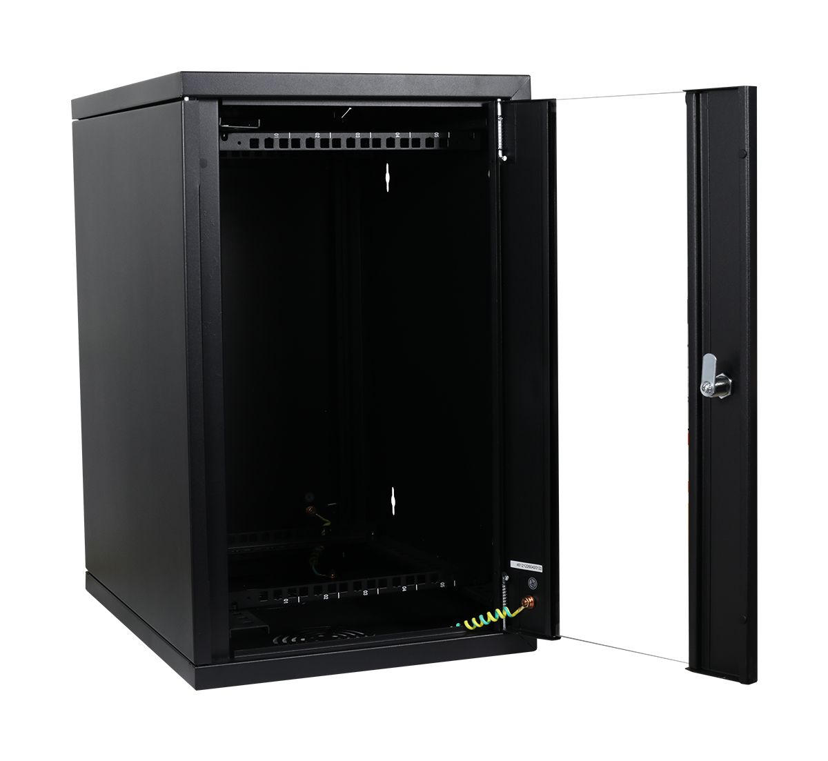ALLNET 19"Wandgehäuse,  5HE, Vertikal, T370, Schwarz, SMH-Serie,