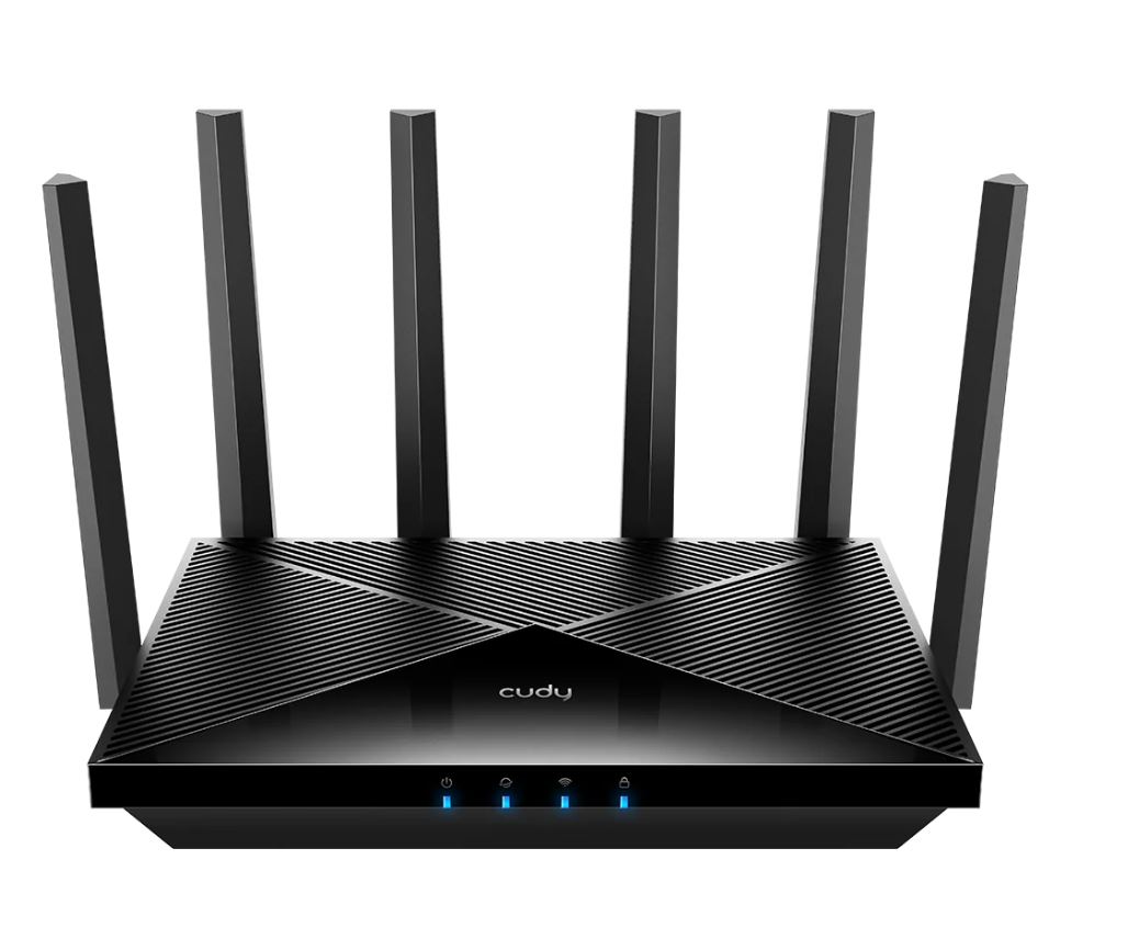 Cudy WR6500 wireless router Gigabit Ethernet Dual-band (2.4 GHz / 5 GHz) Black