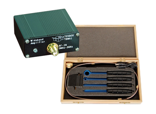 Tekbox TBPS01-TBWA2/20dB / Nahfeldsonden-Set mit 20dB Breitbandverstärker Tekbox TBPS01-TBWA2/20dB / Nahfeldsonden-Set mit 20dB Breitbandverstärker