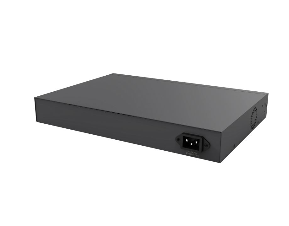 EnGenius Switch full managed Layer2+ 12 Port • 8x 10 GbE • PoE Budget 420W • 8x PoE bt • 4x SFP+ • 13" • ECS5512FP • EnGenius Cloud