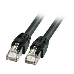 EFB Elektronik K5528SW.0.5 networking cable Black 0.5 m Cat8.1 S/FTP (S-STP)