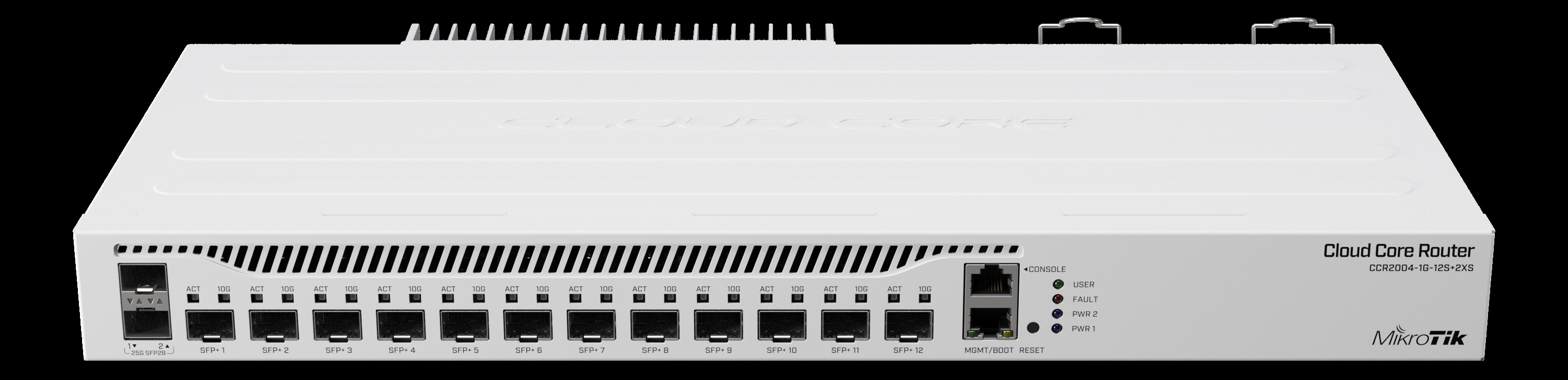 Mikrotik CCR2004-1G-12S+2XS wired router Gigabit Ethernet White