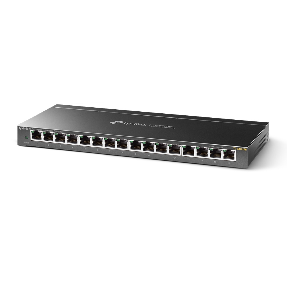 TP-Link - TL-SG116E - 16-Port Gigabit Easy Smart Switch
PORT: