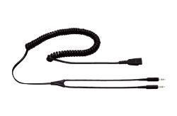 VXI Kabel QD1030-G, QD auf 2x 3, 5mm Klinke