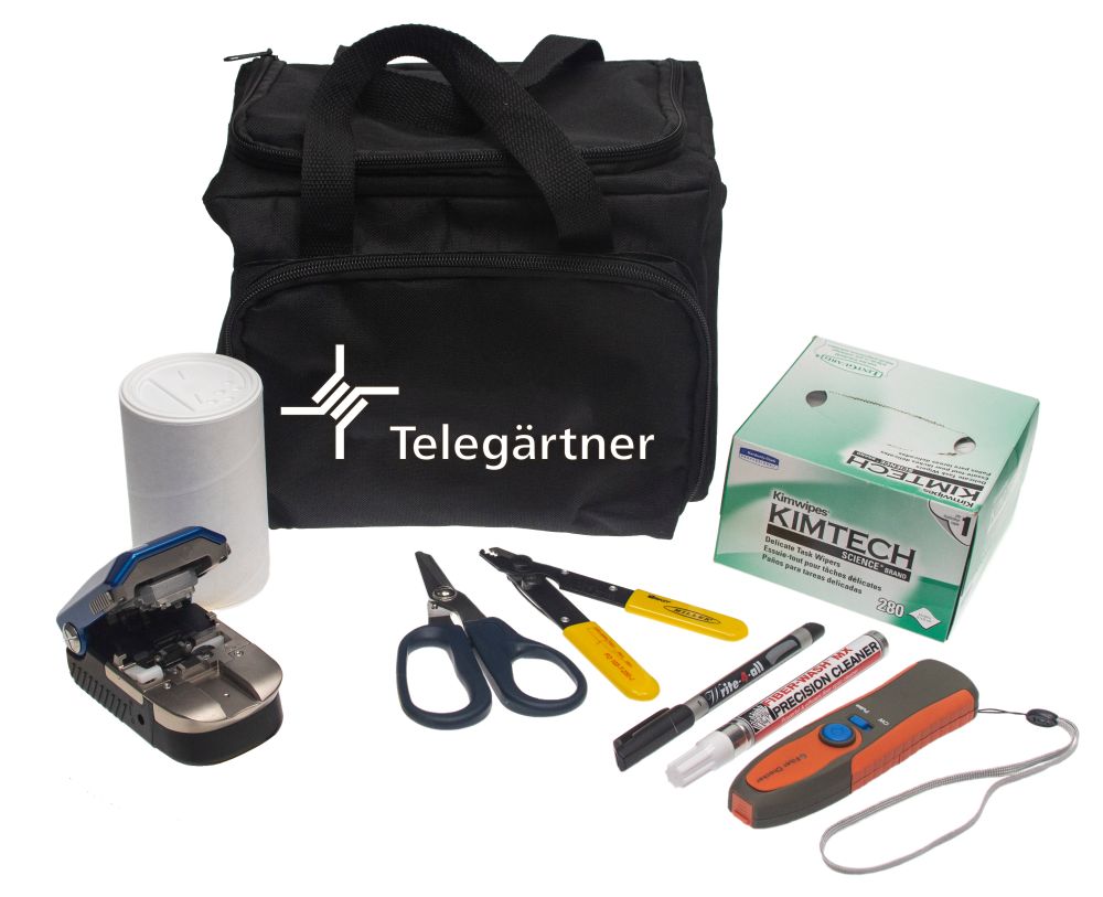 TelegäRtner LWL, Fiber Field Plug(FFP), Tool-Kit Advanced, Mit Premium-Cleaver