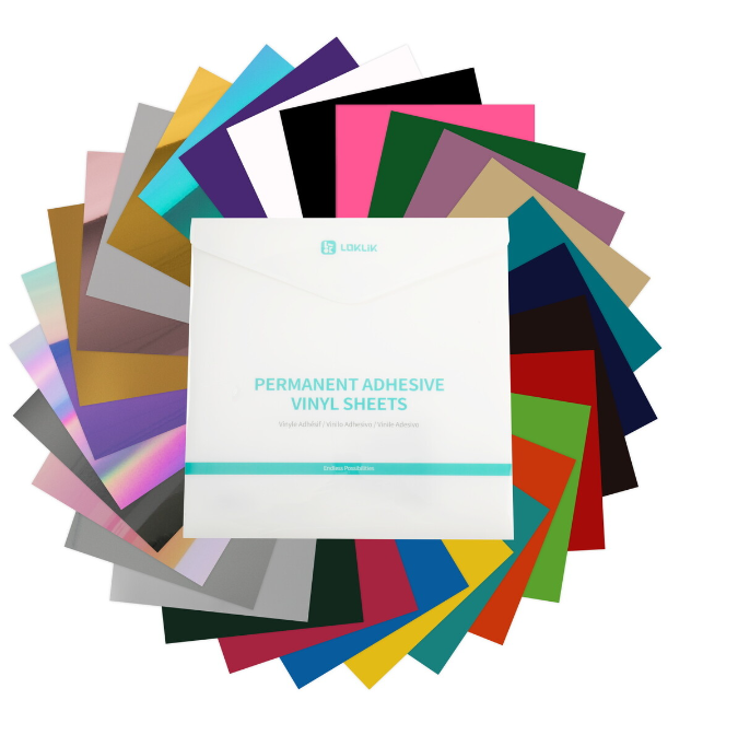 LOKLiK Permanent Vinyl Material - Bundle LOKLiK Permanent Vinyl Material - Bundle