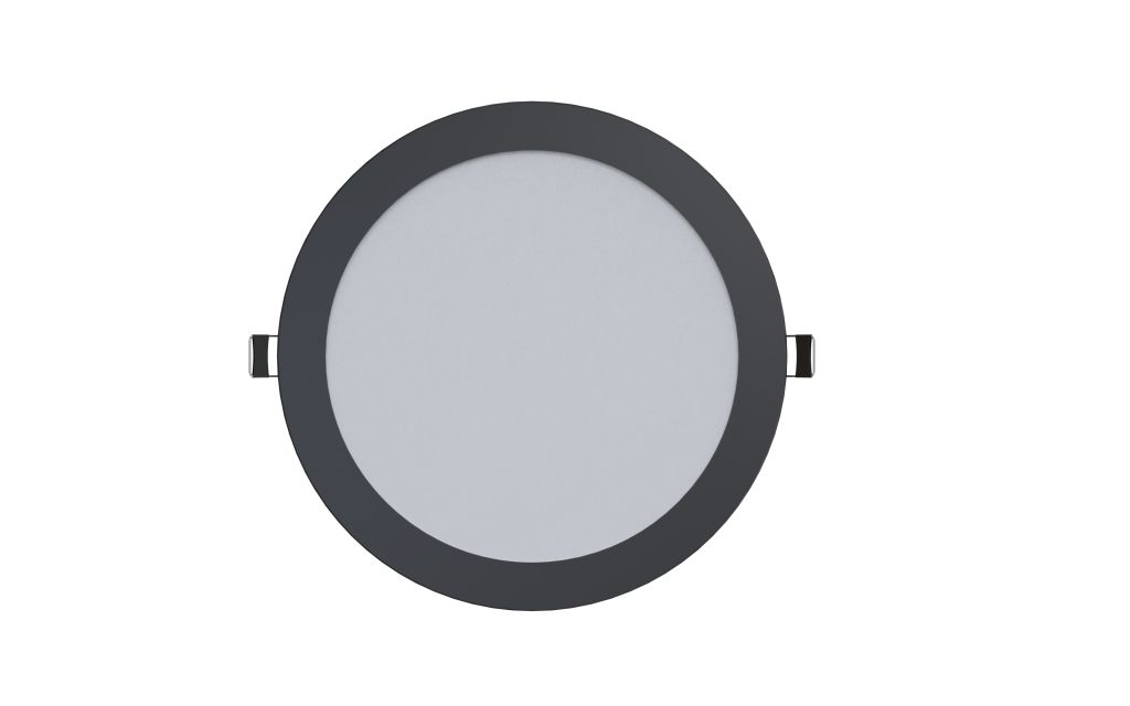 Synergy 21 LED Ultra Slim LED Panel Light V6 15W SWW/WW/NW (3CCT) Schwarz 24V
