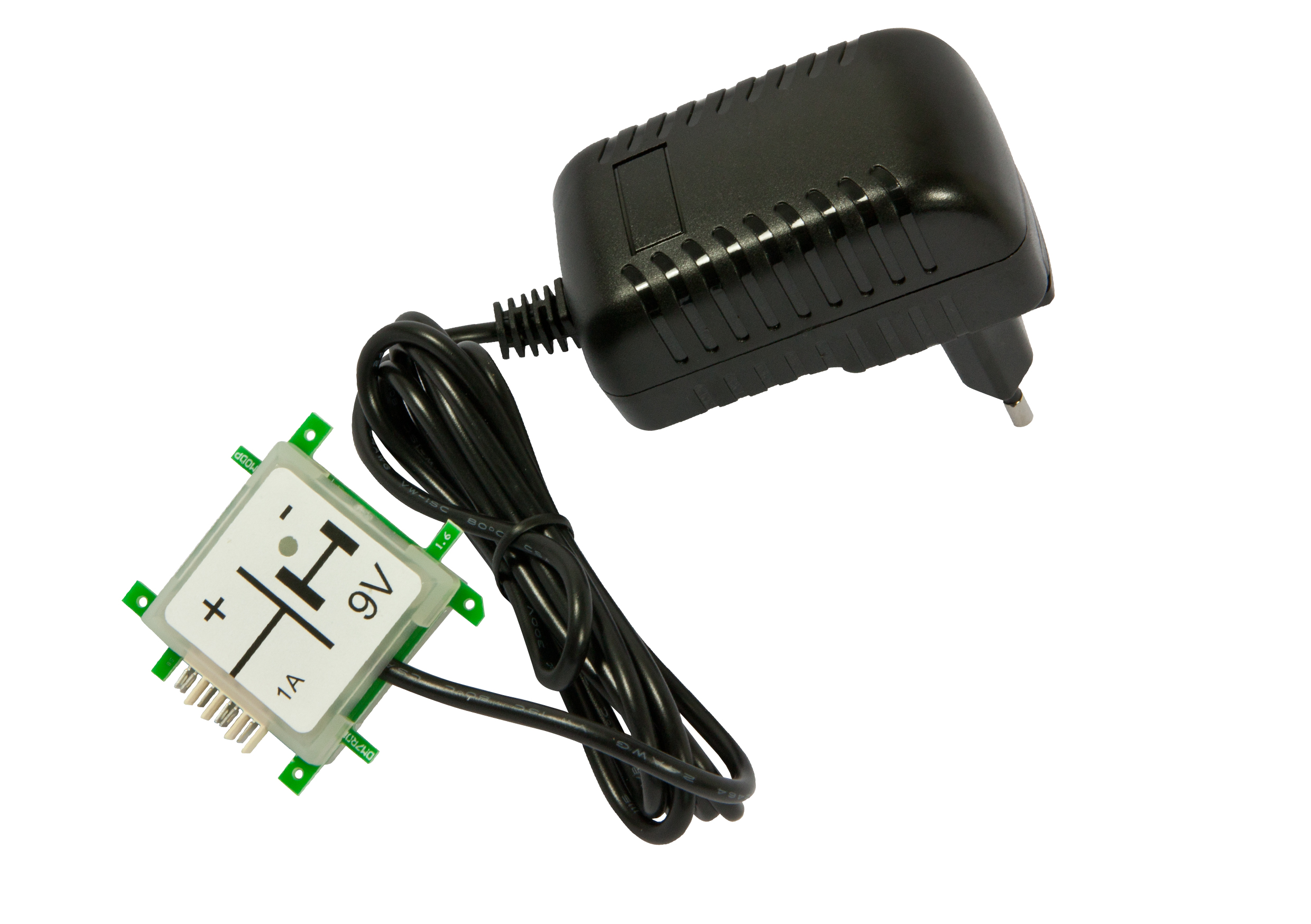 ALLNET Brick'R'knowledge Netzteiladapter 9V 1A Sicherung und Masse