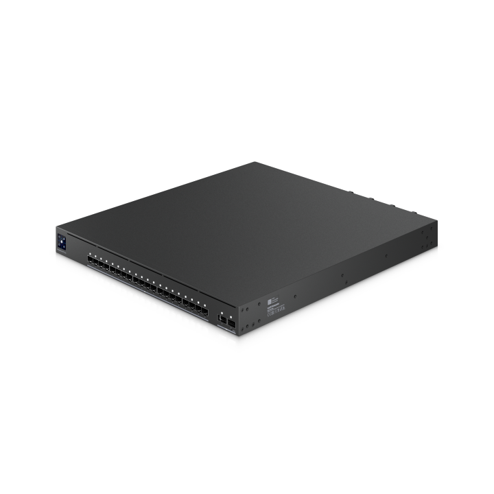 Ubiquiti AV Switch full managed Layer3 22 Port • 20x SFP+ • 2x QSFP28 • 19" • UniFi • EAV-Fiber