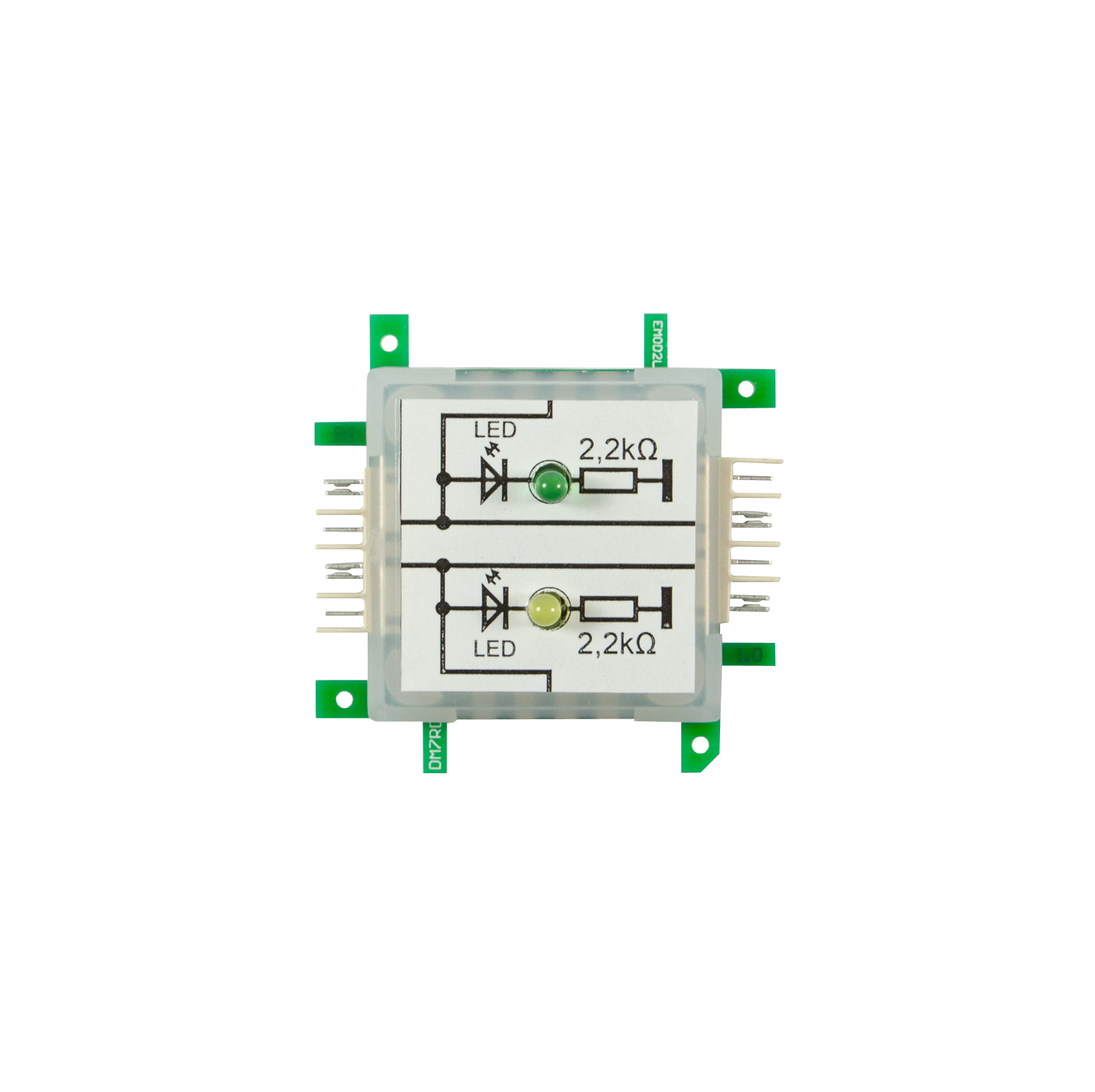 ALLNET Brick’R’knowledge Dual GPIO-Monitoring LED 3mm - mit Masse