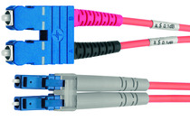 Telegärtner L00891A0082 InfiniBand/fibre optic cable 2 m SC LC Black