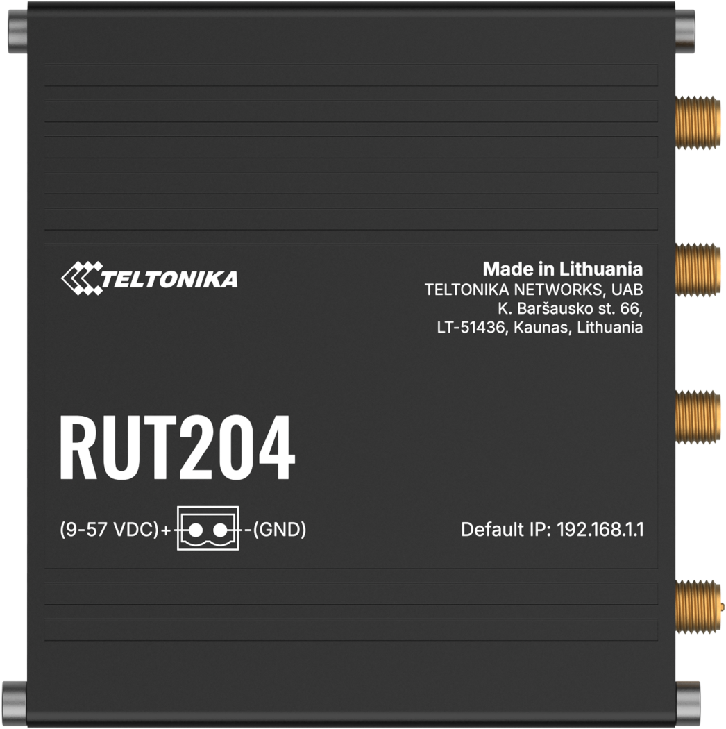 Teltonika RUT204 Industrial Cellular Router