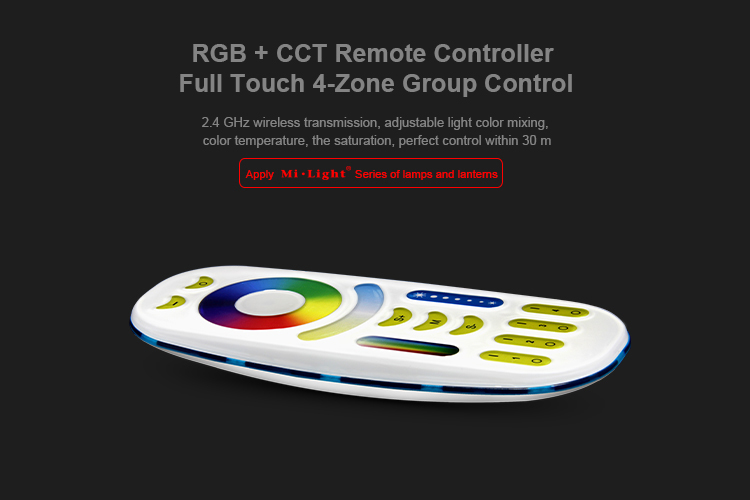 Synergy 21 LED Fernbedienung RGB-WW (RGB-CCT) 4 Zonen *Milight/Miboxer* Synergy 21 LED Fernbedienung RGB-WW (RGB-CCT) 4 Zonen *Milight/Miboxer*