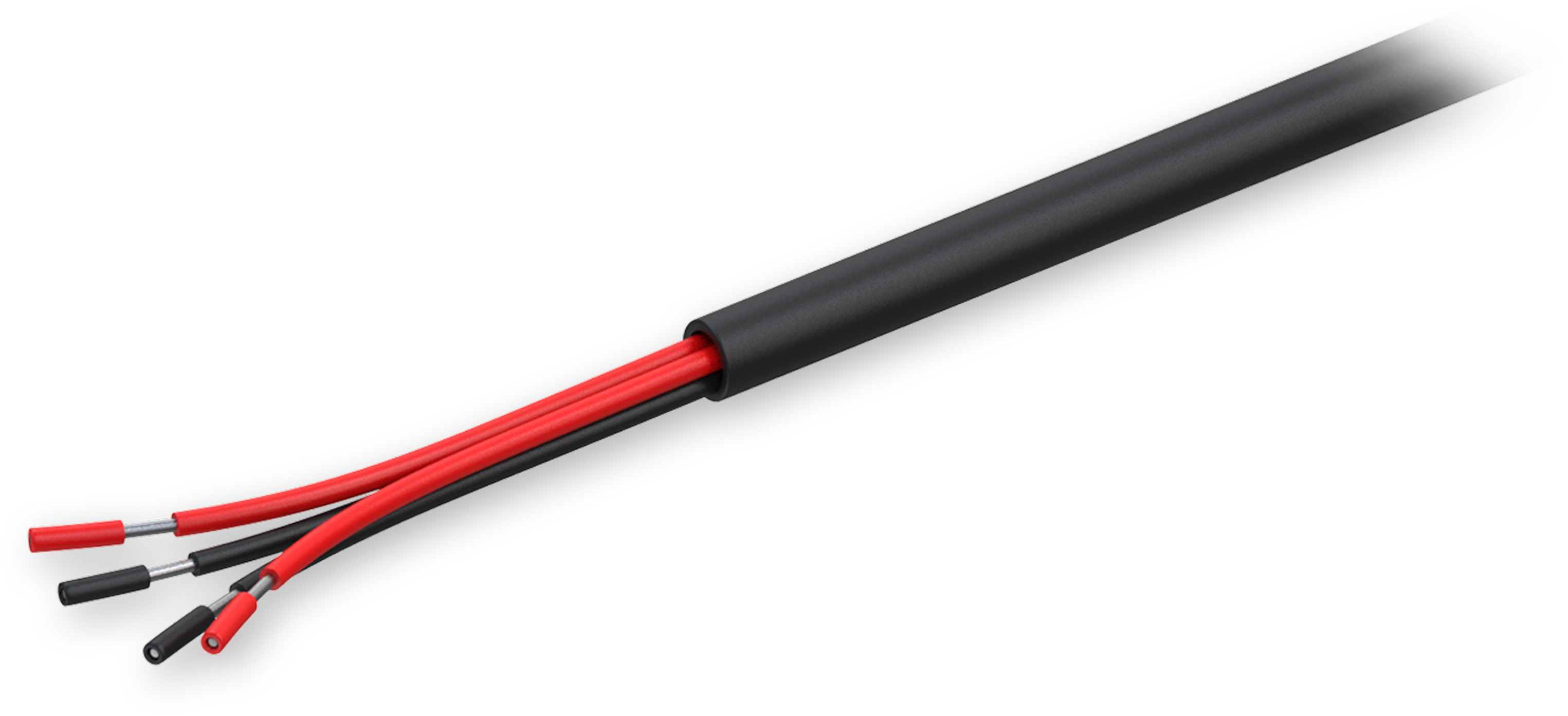 Teltonika · Zubehör · Kabel · DC Anschlußkabel mit 4 offenen Enden