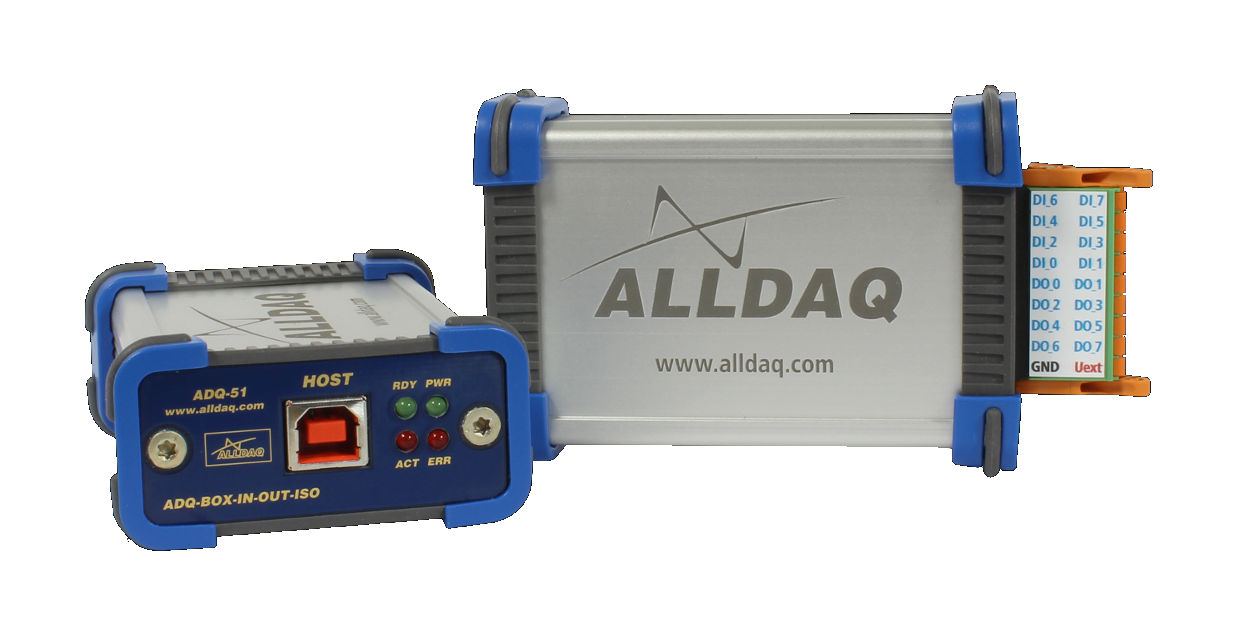 ALLDAQ ADQ-51 USB2.0 to 8x DO, 8x DI (isoliert)