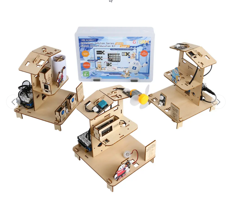 ACEBOTT Easy-Plug Smart Home Education Kit Level 1