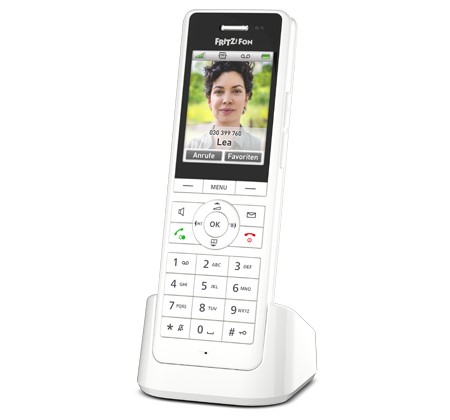 Fon FRITZ! X6 DECT telephone Caller ID White