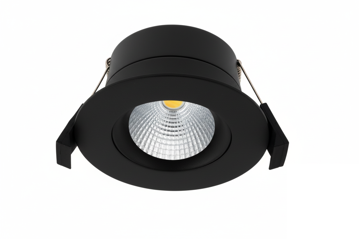 Shelly PbS · "Hilux DS8 LED Einbaustrahler" · 2200-6500K · CRI95 · 600lm · BT · WLAN · schwarz