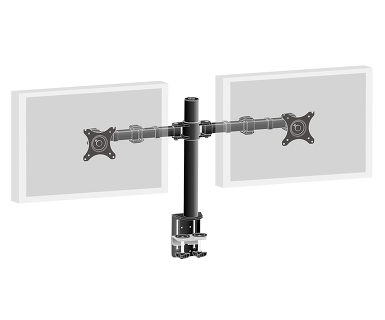 TFT-Zubehör iiyama Dual Klemmhalterung Typ DS1002C *schwarz* TFT-Zubehör iiyama Dual Klemmhalterung Typ DS1002C *schwarz*