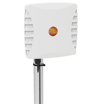 Poynting · Antennen · Wi-Fi · Mast/Wand · A-WLAN-060-V1 · weiß · SMA (F) · 2,4 GHz/5GHz · 18dBi Dual-Band-Directional Antenne