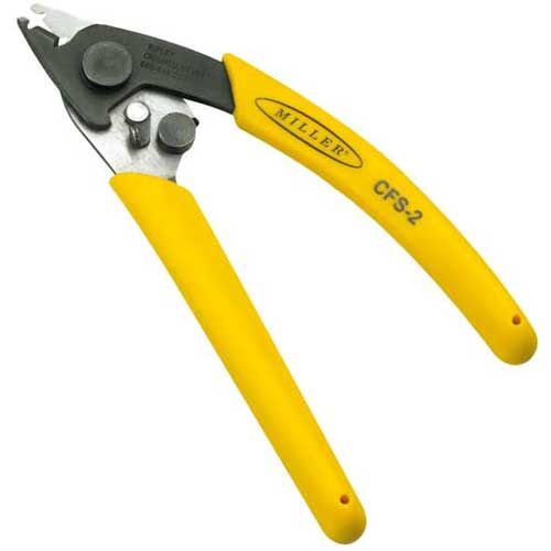 NetPeppers LWL Glasfaser, Abisolierzange Miller Stripper 2-Hole, CFS-2