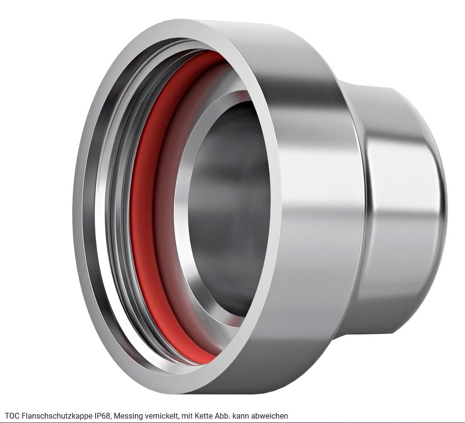 Telegärtner TOC Flanschschutzkappe IP68, MPO/MTP,