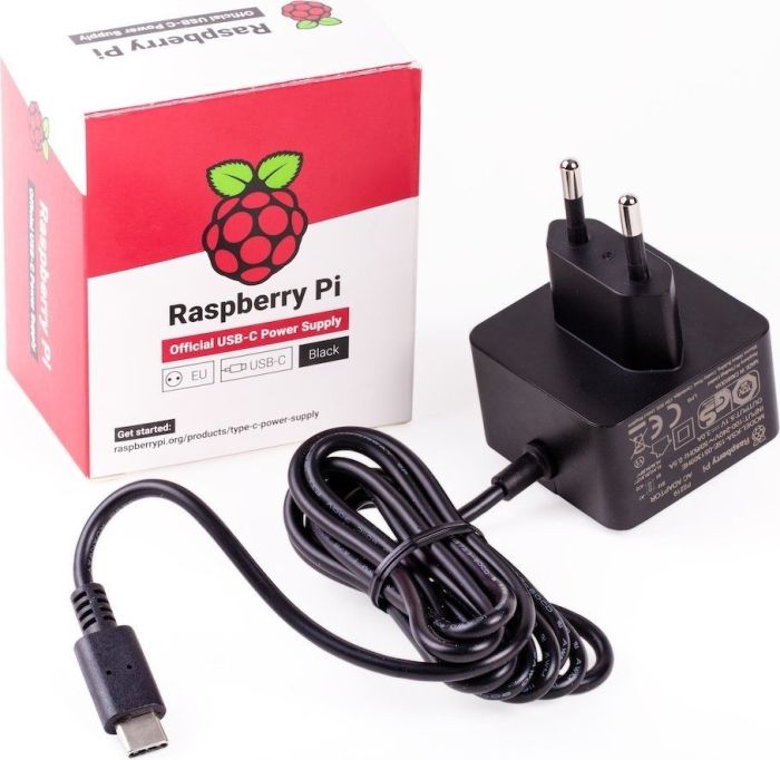 Pi 4 Zubehr - Power Supply Power Supply 5V/3A USB-C