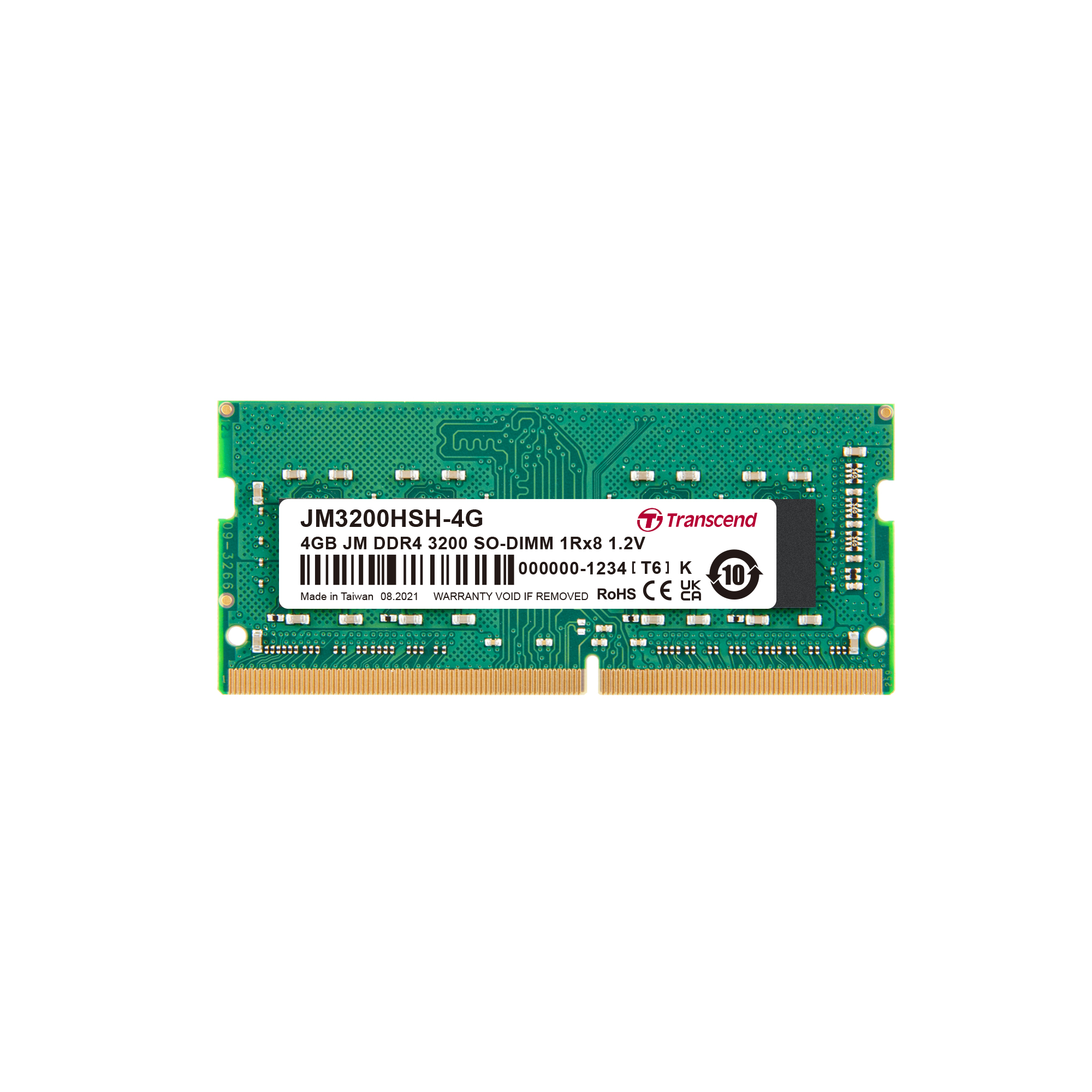 MEM So-DIMM3200 DDR4  4GB Transcend JetRam