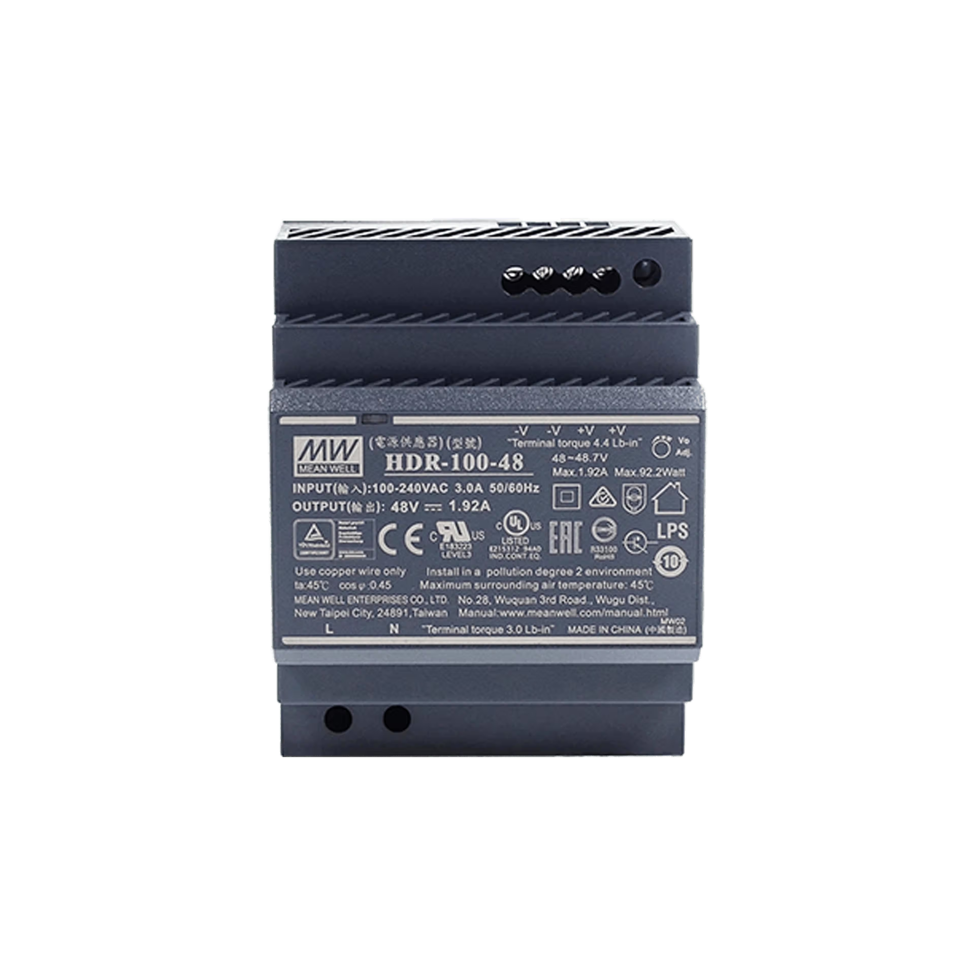 2N Zubehör • Clip 2Wire • IP-Switch • Netzteil 48 V DC / 1,92 A • DIN-Schiene