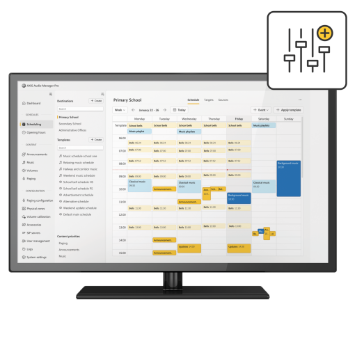 AXIS IP-Audio Audio Management Server • C7110