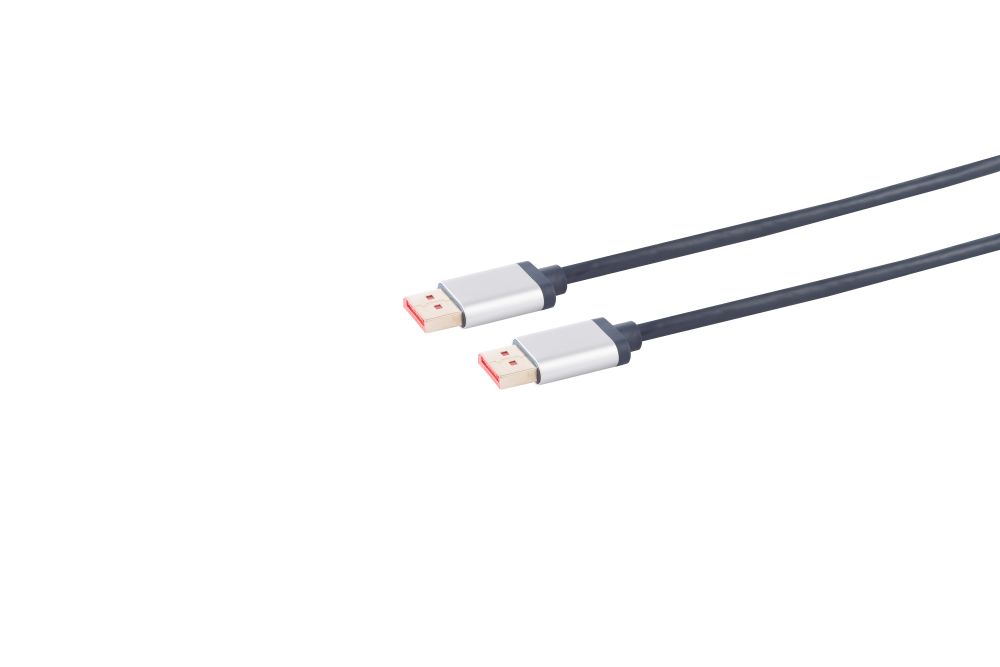 Kabel Video DisplayPort 1.4, ST/ST,  1.5m, Ultra HQ 8K @60hz, Aluminium Stecker,