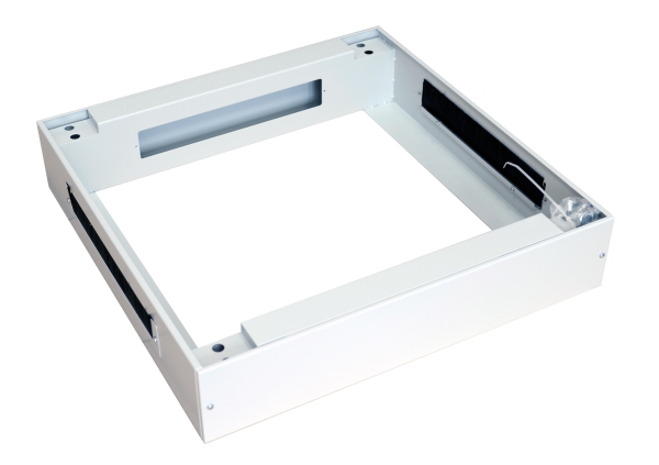 ALLNET 19"Schrank, zbh. Sockel, B600/T 600mm, Lichtgrau, für SNB-Serie