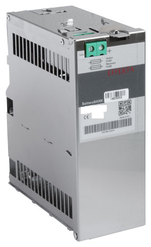 Effekta USV, AC/DC, 48V(2x24V), zbh. Akkupack für HutSchienenmontage(DIN-Rail), DCB 48/3,2 Effekta USV, AC/DC, 48V(2x24V), zbh. Akkupack für HutSchienenmontage(DIN-Rail), DCB 48/3,2
