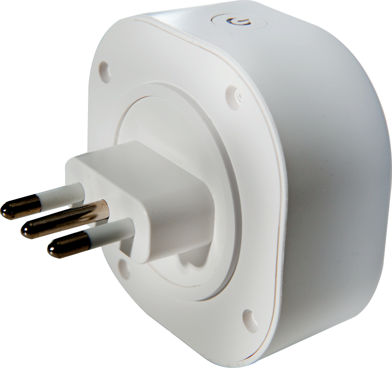 Shelly · Plug & Play · "Plus Plug IT" · ITALIEN · Zwischenstecker · 12A · Messfunktion · WLAN · BT · Weiß