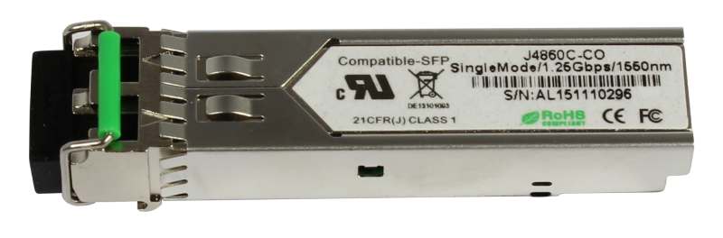GBIC-Mini,SFP, 1000,ZX/LC,Kompatible FüR HP(Aruba), Bis 80Km, HP-Code