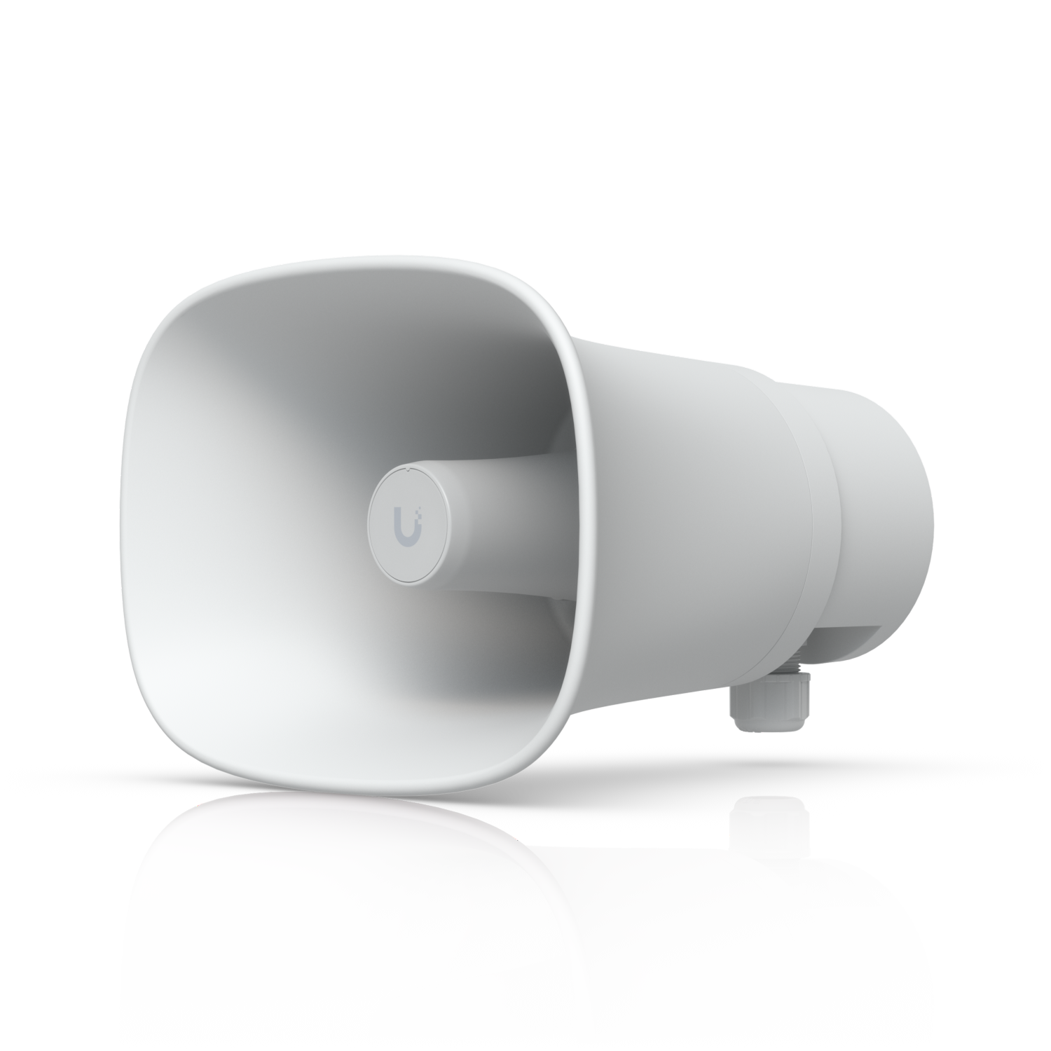 Ubiquiti UniFi Protect AI Horn Speaker • PoE+ • IP66 • white • UP-AI-Horn-Speaker-W