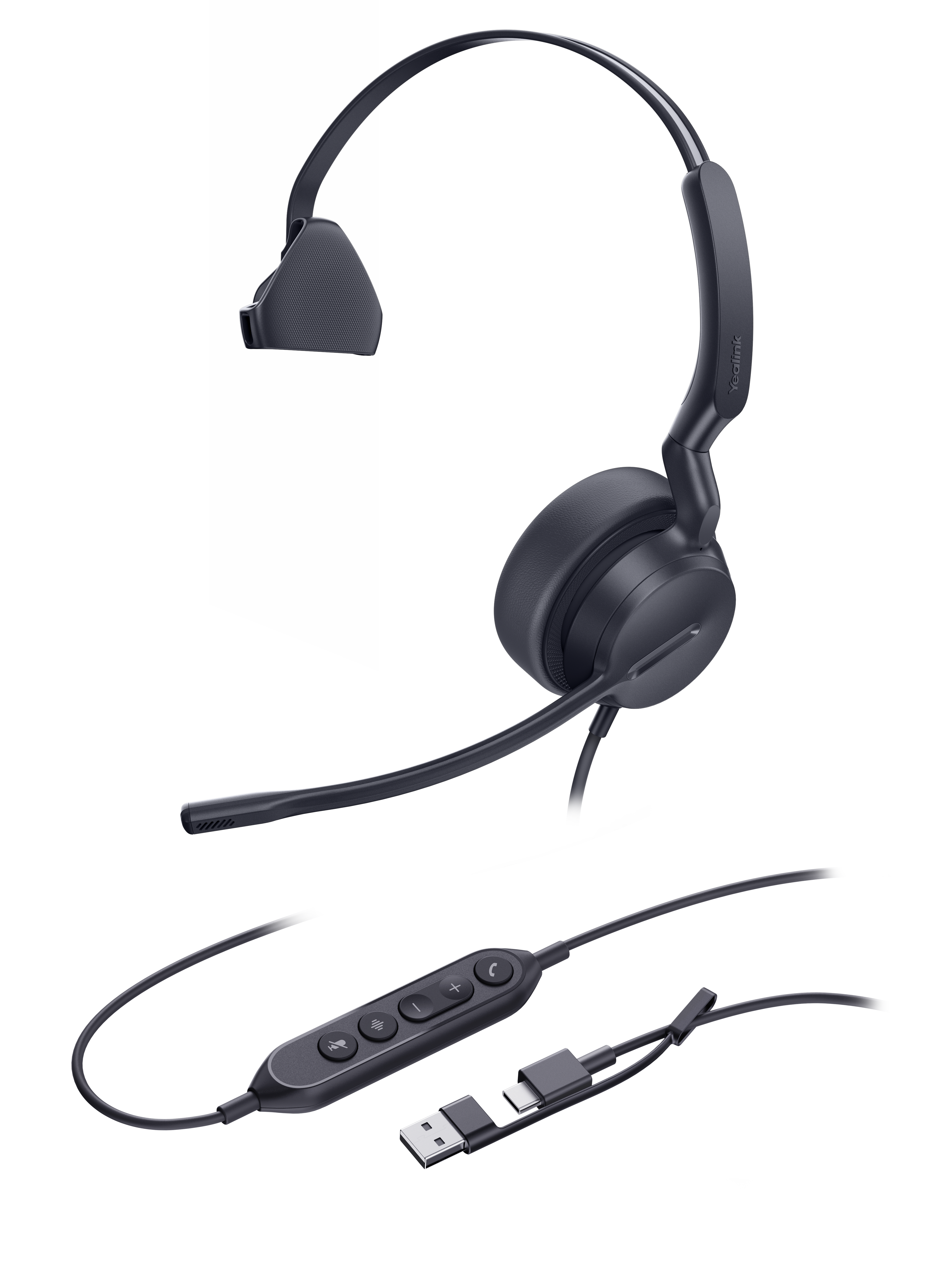 Yealink Headset UH42 Mono USB-C/A