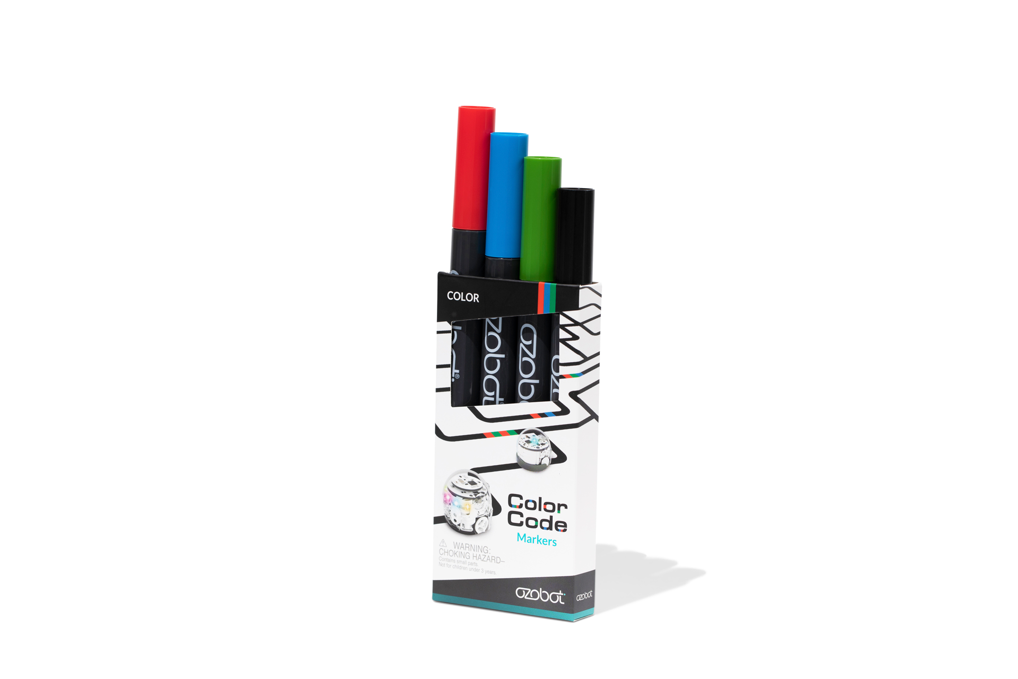 Ozobot MINT Stifte abwaschbar bunt "Washable Markers Color" für Roboter Ozobot MINT Stifte abwaschbar bunt "Washable Markers Color" für Roboter