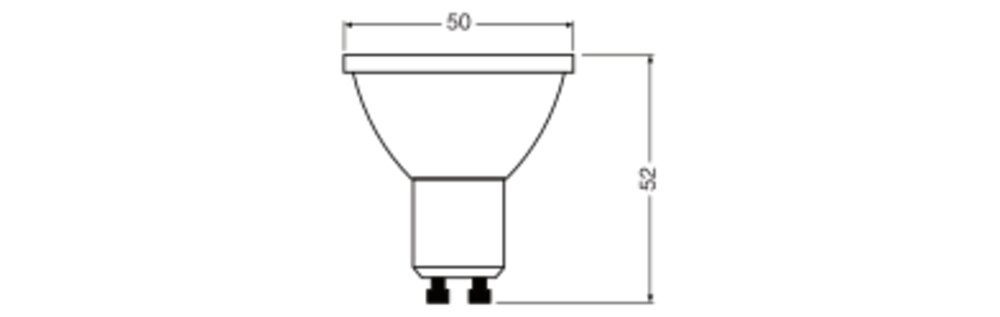 LEDVANCE LED PAR16 DIM P 3.4W 940 GU10