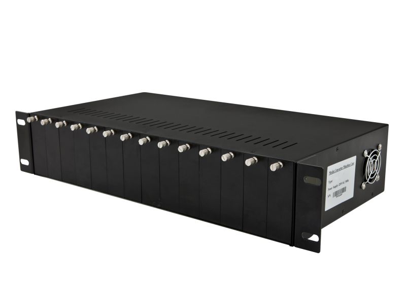 ALLNET Medienkonverter Zubehör 14-Slot Chassis 19"