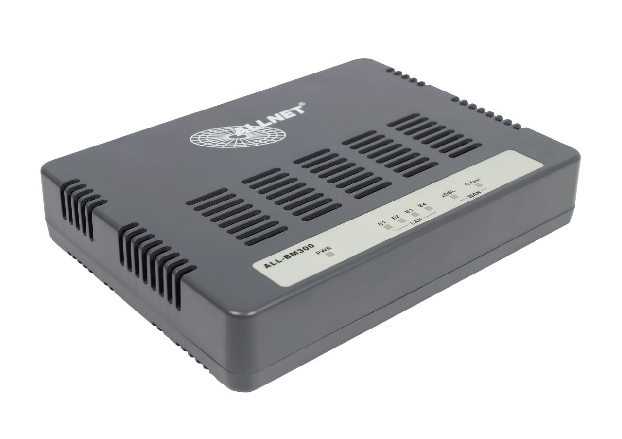 ALLNET ISP Bridge Modem g.fast mit Supervectoring / Punkt-zu-Punkt Modem VDSL g.fast via 2-Draht managed Slave "ALL-BM300"